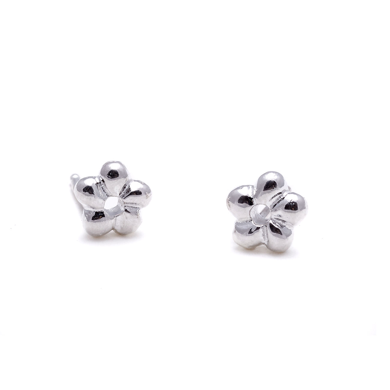 sterling silver newflower studs