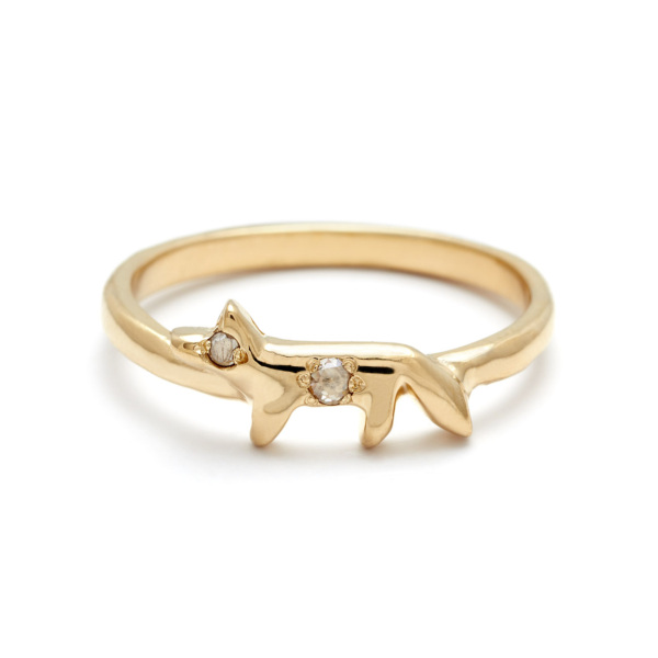 Diamond Fox Ring