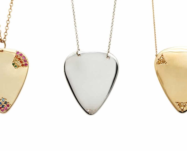 Bohemian Music Playlist - Guitar Pick Necklace