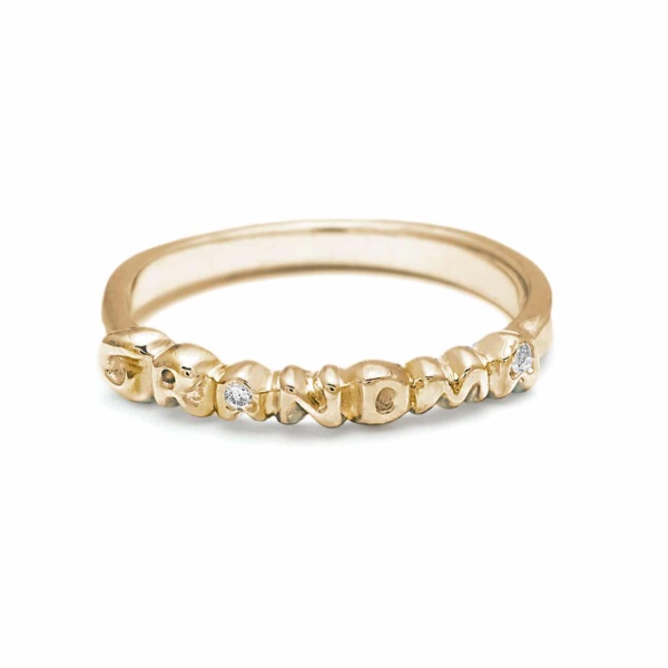 Yellow Gold Grandma Band