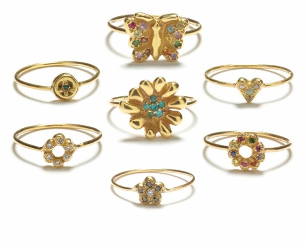 Symbolic Stacker Rings - Elisa Solomon Jewelry