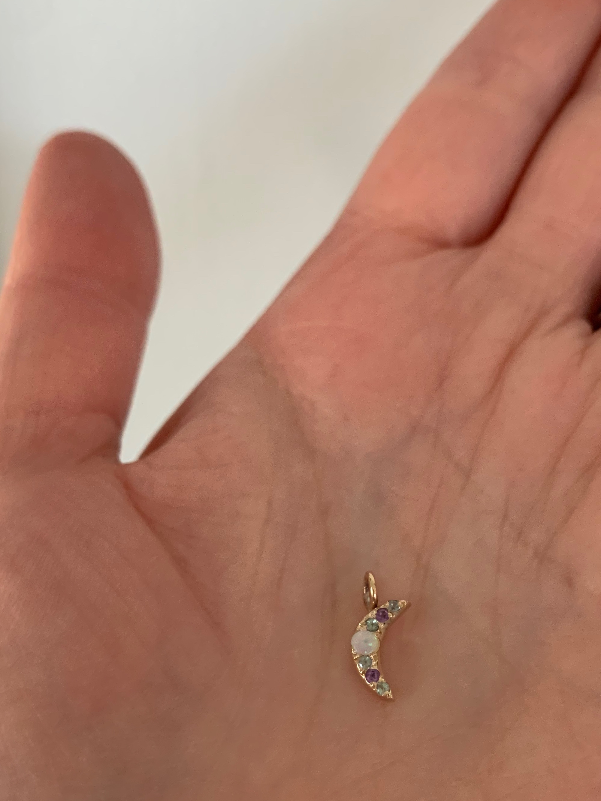 Custom Mini Moon Charm