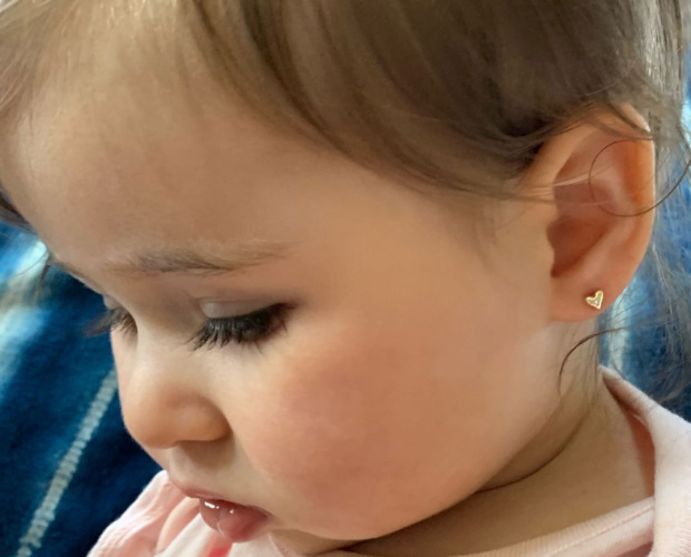 First Earrings for Baby - Stud Earrings