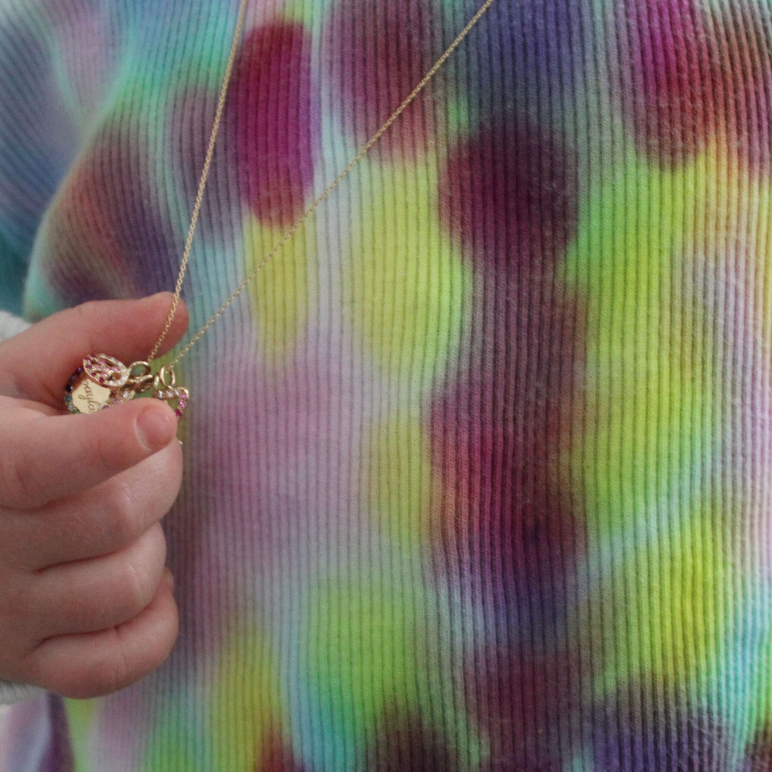 necklace charms personalized moon peace heart