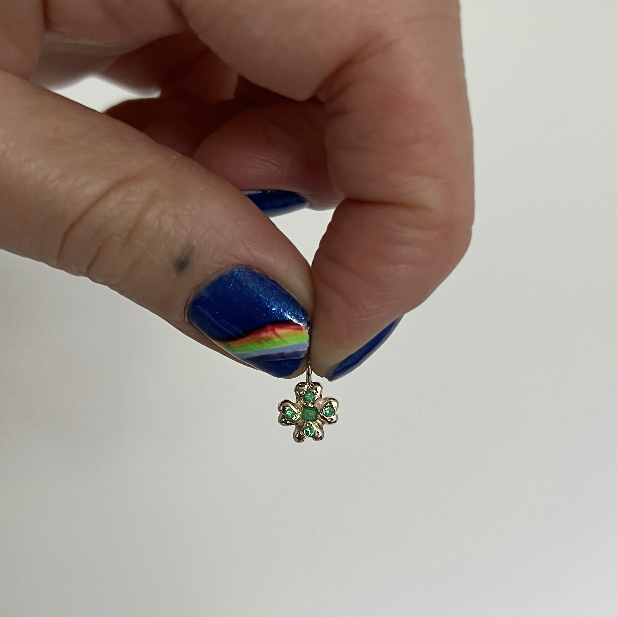 Custom Lucky Clover Charm