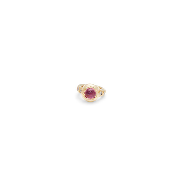 Pink Sapphire Teeny Ring Charm