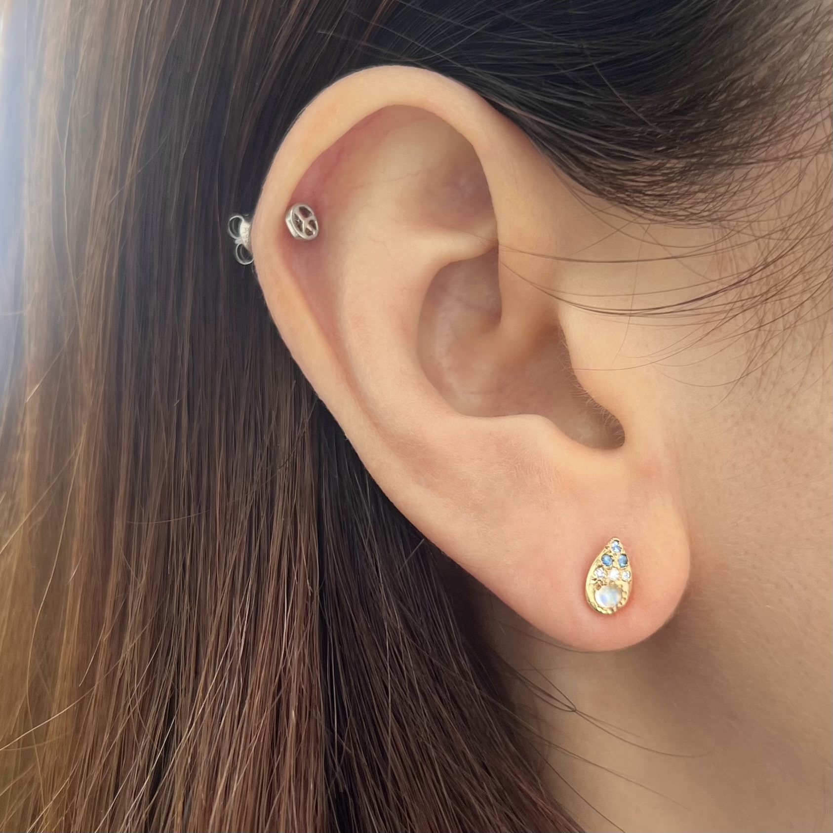 Raindrop Studs
