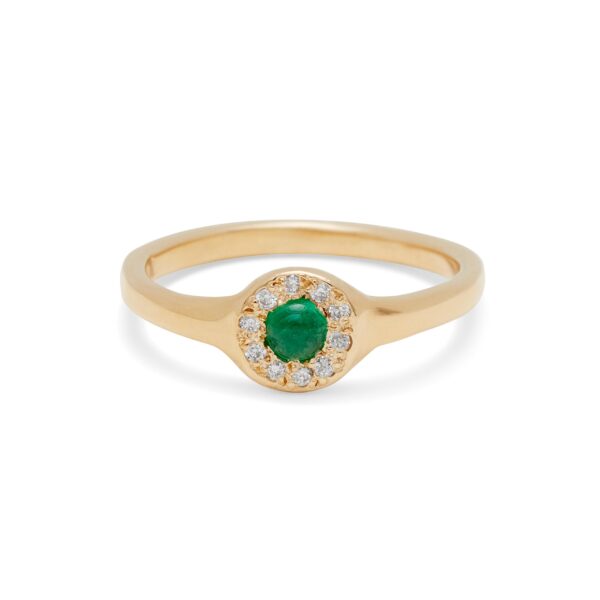 Birthstone Signet Ring