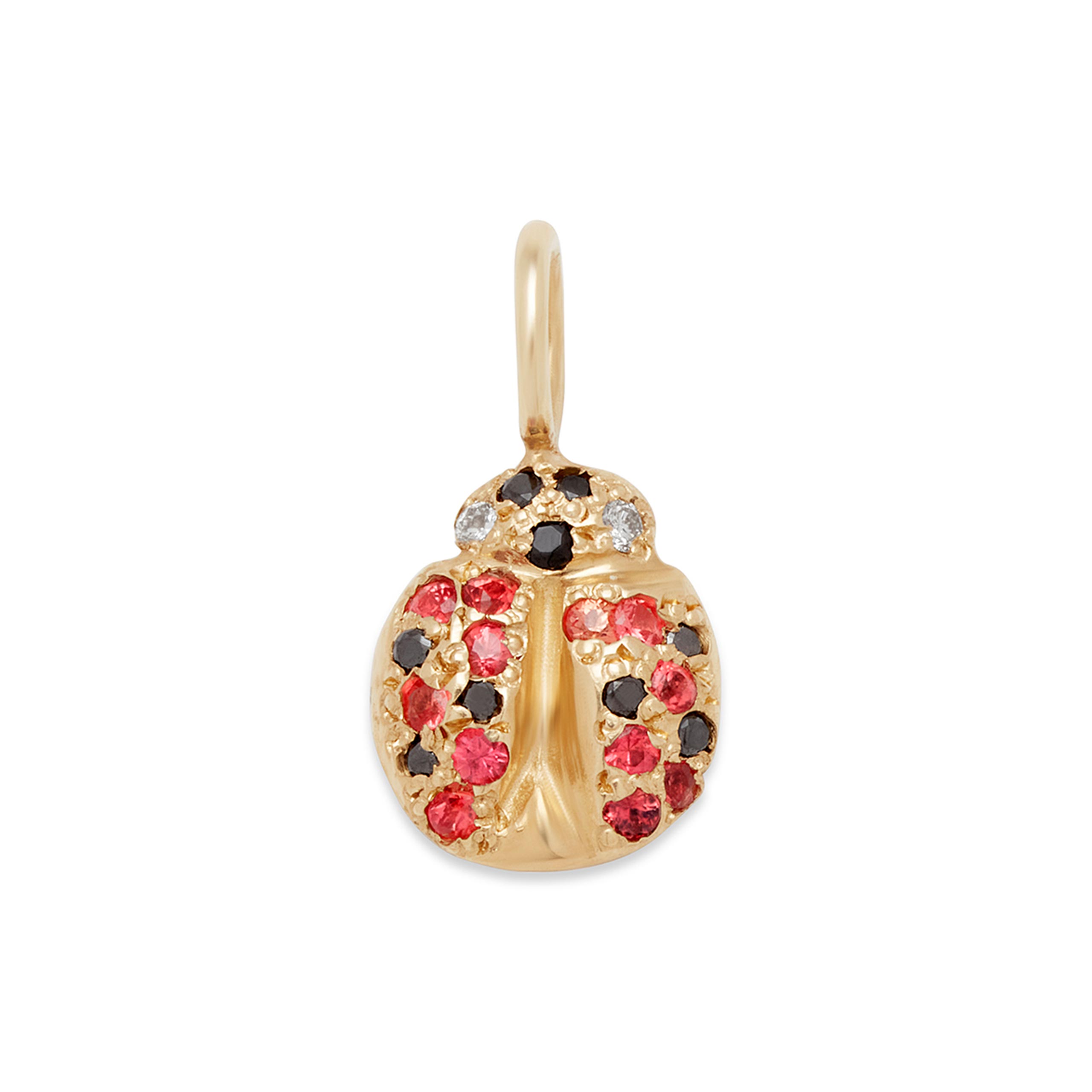 ladybug charm 14k gold