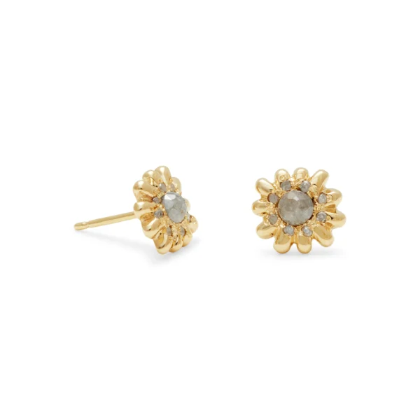 Chamomile Flower Studs - Hue A
